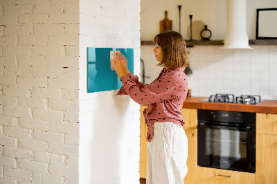 Beschreibbare magnettafel Meeresfarbe