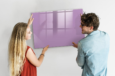 Beschreibbare magnettafel Lila Farbe