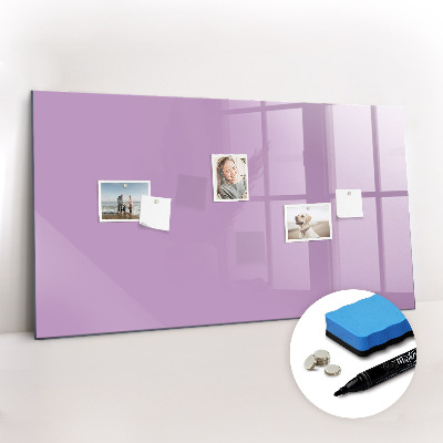 Beschreibbare magnettafel Lila Farbe