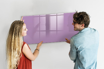 Beschreibbare magnettafel Lila Farbe