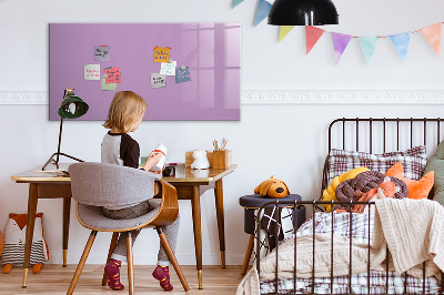 Beschreibbare magnettafel Lila Farbe