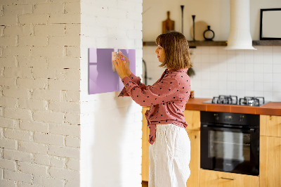 Beschreibbare magnettafel Lila Farbe