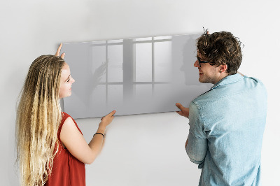 Beschreibbare magnettafel küche Hellgraue Farbe