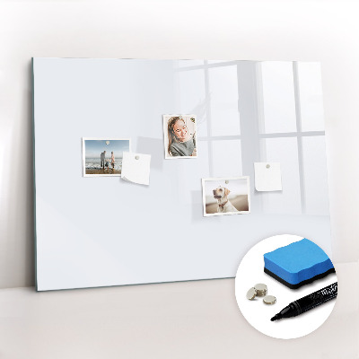 Beschreibbare magnettafel Farbe dunkelweiß