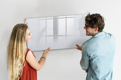 Beschreibbare magnettafel Farbe dunkelweiß
