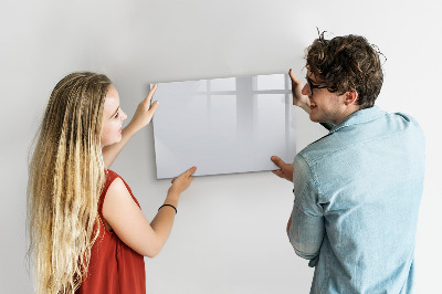 Beschreibbare magnettafel Farbe dunkelweiß