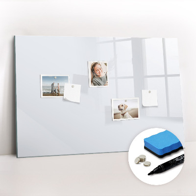 Beschreibbare magnettafel Farbe dunkelweiß