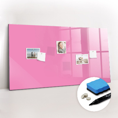 Magnetische Schreibtafel Farbe rosa