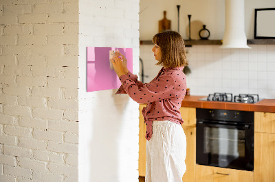 Magnetische Schreibtafel Farbe rosa