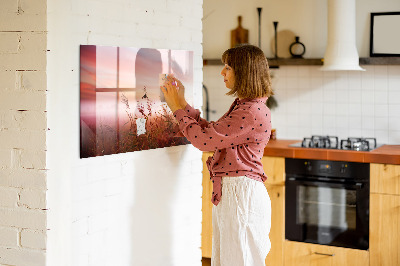 Magnetische Schreibtafel Nebliger Morgen