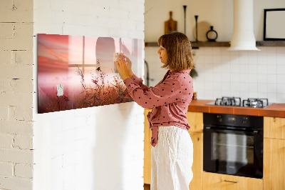 Magnetische Schreibtafel Nebliger Morgen