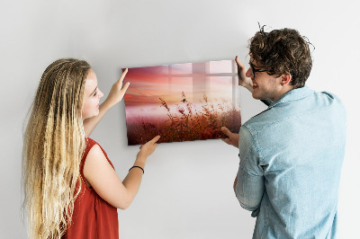 Magnetische Schreibtafel Nebliger Morgen