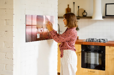 Magnetische Schreibtafel Nebliger Morgen