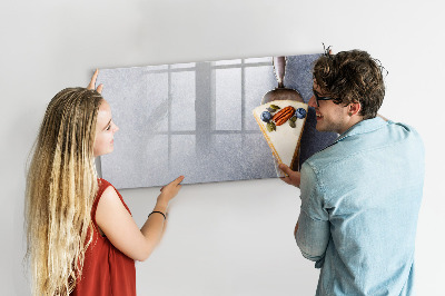 Beschreibbare magnettafel küche Ein Kinderspiel