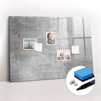 Beschreibbare magnettafel küche Rohe Wand