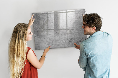 Beschreibbare magnettafel küche Rohe Wand