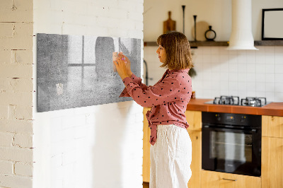 Beschreibbare magnettafel küche Rohe Wand