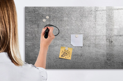 Beschreibbare magnettafel küche Rohe Wand