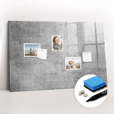 Beschreibbare magnettafel küche Rohe Wand