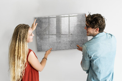 Beschreibbare magnettafel küche Rohe Wand