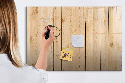 Magnetische Schreibtafel Holzbretter