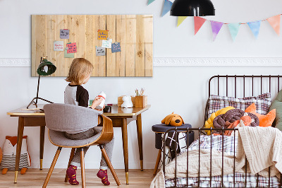 Beschreibbare magnettafel Holzbretter