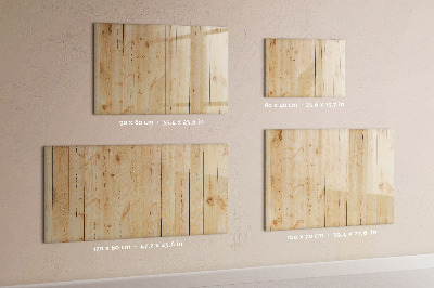 Beschreibbare magnettafel Holzbretter