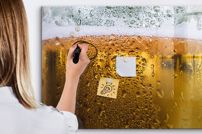 Beschreibbare magnettafel Ein Krug Bier