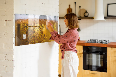 Beschreibbare magnettafel Ein Krug Bier