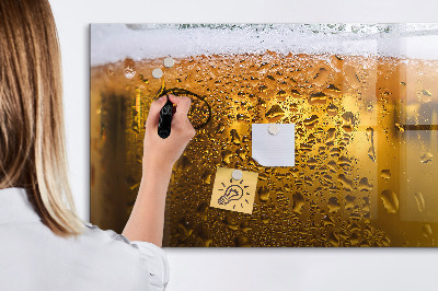 Beschreibbare magnettafel Ein Krug Bier