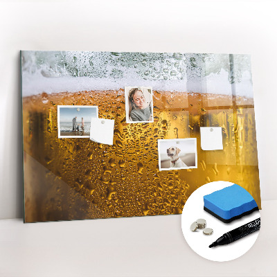 Beschreibbare magnettafel Ein Krug Bier