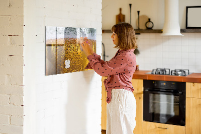 Magnetische Schreibtafel Ein Krug Bier