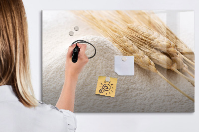 Beschreibbare magnettafel küche Mehl