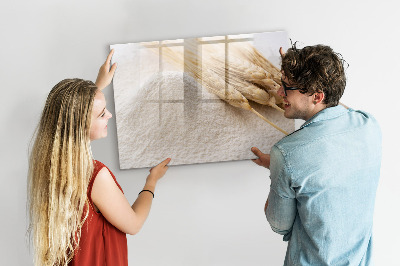 Beschreibbare magnettafel küche Mehl