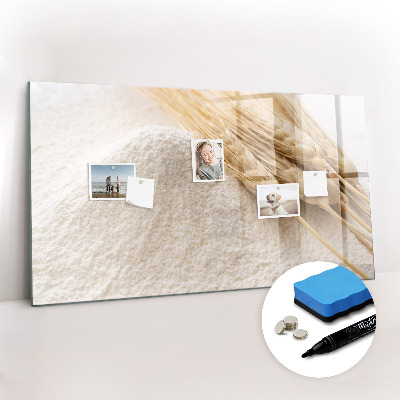 Beschreibbare magnettafel küche Mehl