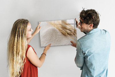 Beschreibbare magnettafel küche Mehl