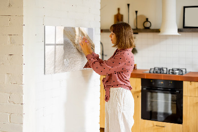 Beschreibbare magnettafel küche Mehl
