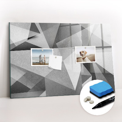 Beschreibbare magnettafel küche 3D-Abstraktion