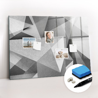 Beschreibbare magnettafel küche 3D-Abstraktion