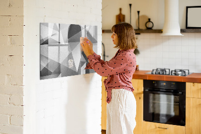 Beschreibbare magnettafel küche 3D-Abstraktion