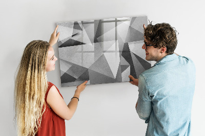 Beschreibbare magnettafel küche 3D-Abstraktion
