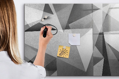 Beschreibbare magnettafel küche 3D-Abstraktion