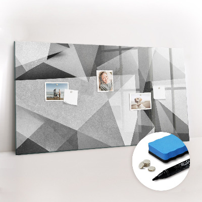 Beschreibbare magnettafel küche 3D-Abstraktion