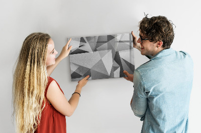Beschreibbare magnettafel küche 3D-Abstraktion
