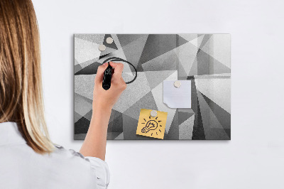 Beschreibbare magnettafel küche 3D-Abstraktion