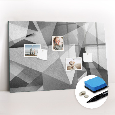 Beschreibbare magnettafel küche 3D-Abstraktion