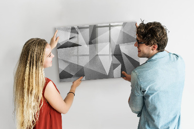 Beschreibbare magnettafel küche 3D-Abstraktion