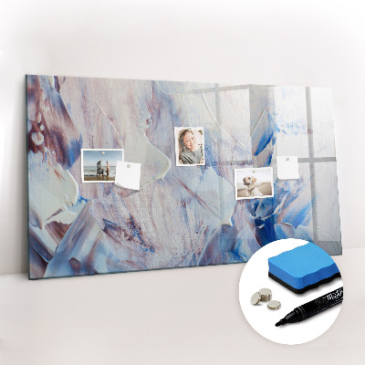 Beschreibbare magnettafel küche Pinselbewegungen