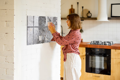 Beschreibbare magnettafel Marmormuster