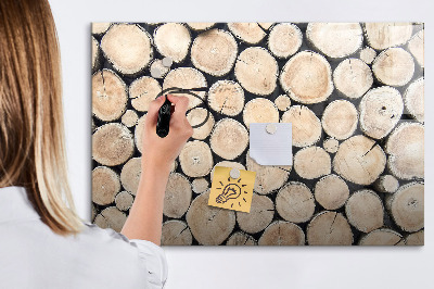 Beschreibbare magnettafel küche Baumstümpfe fällen